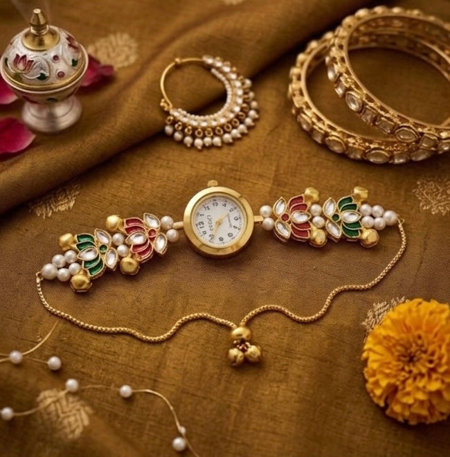 Everyday Kundan Watch