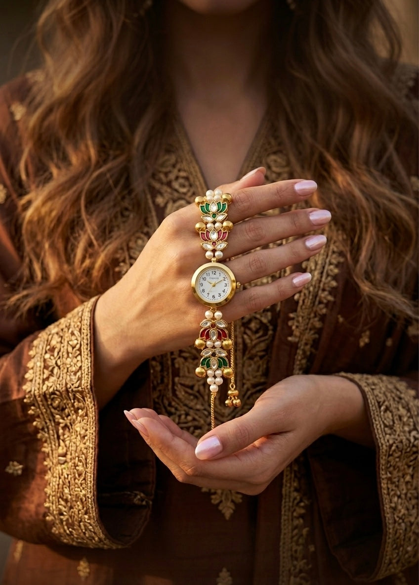 Everyday Kundan Watch
