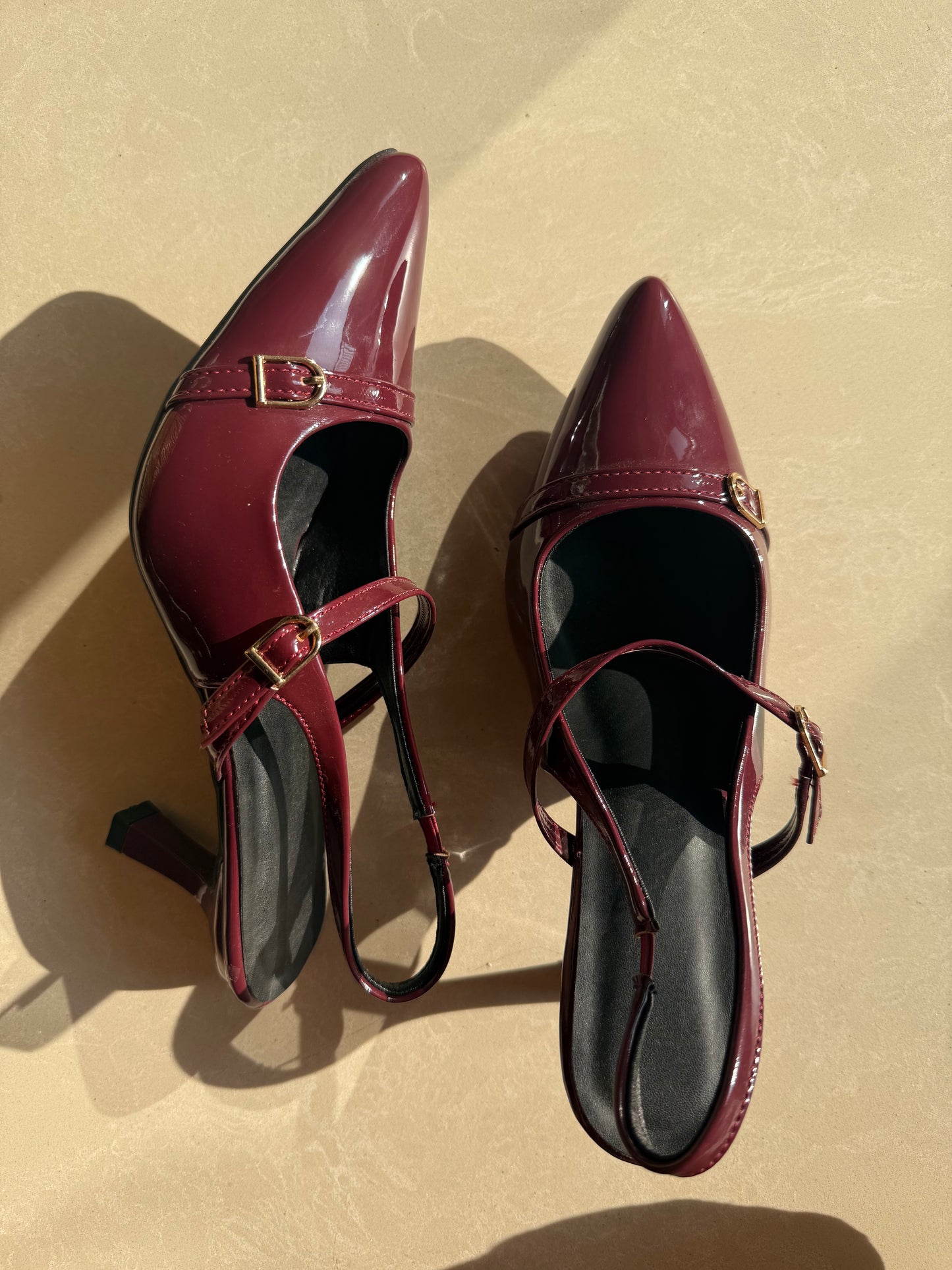 Valentina Heels (cherry)