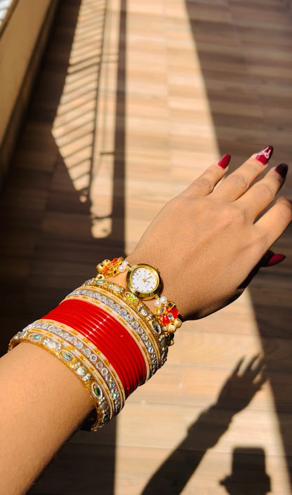 Everyday Kundan Watch