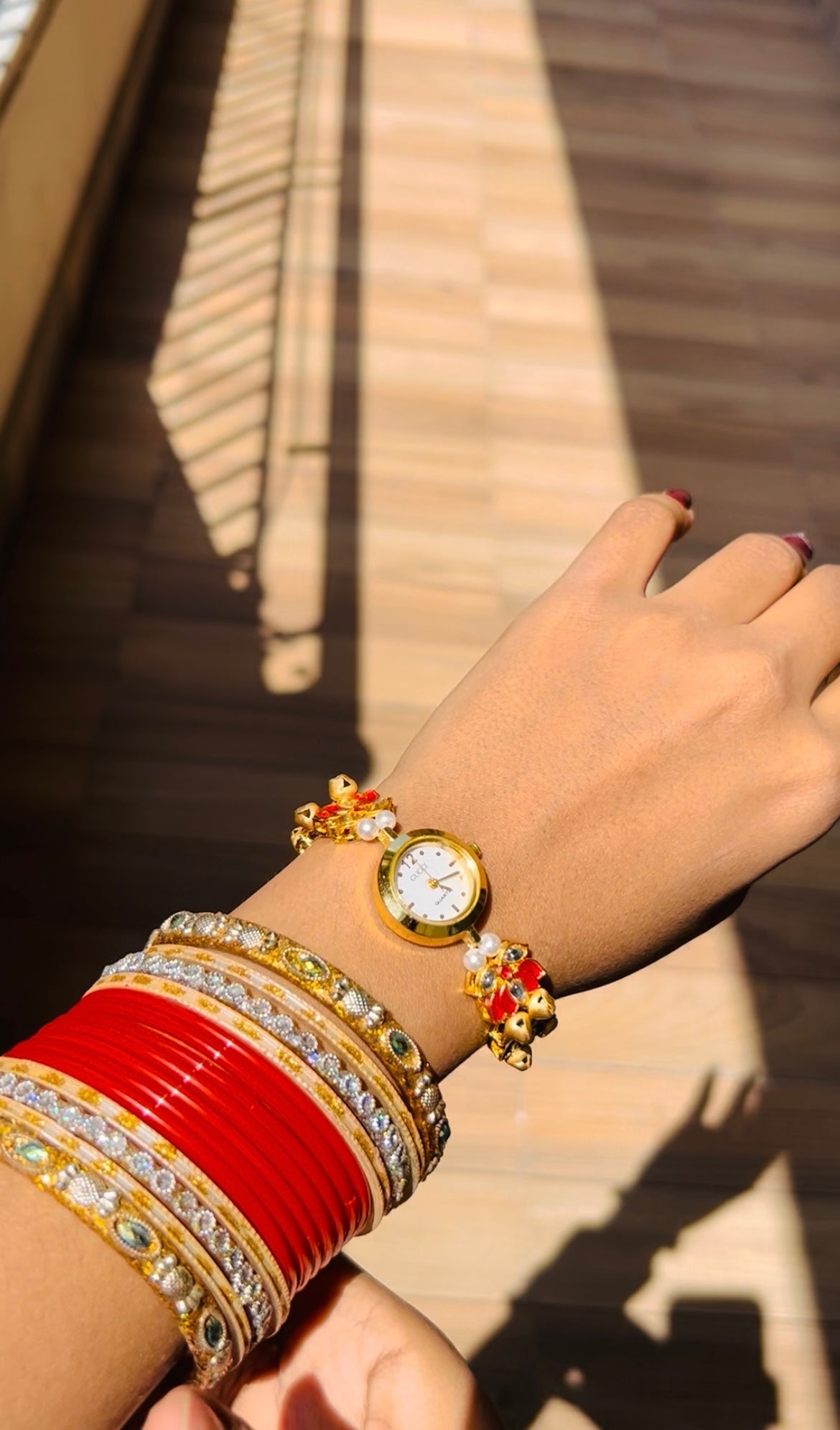 Everyday Kundan Watch